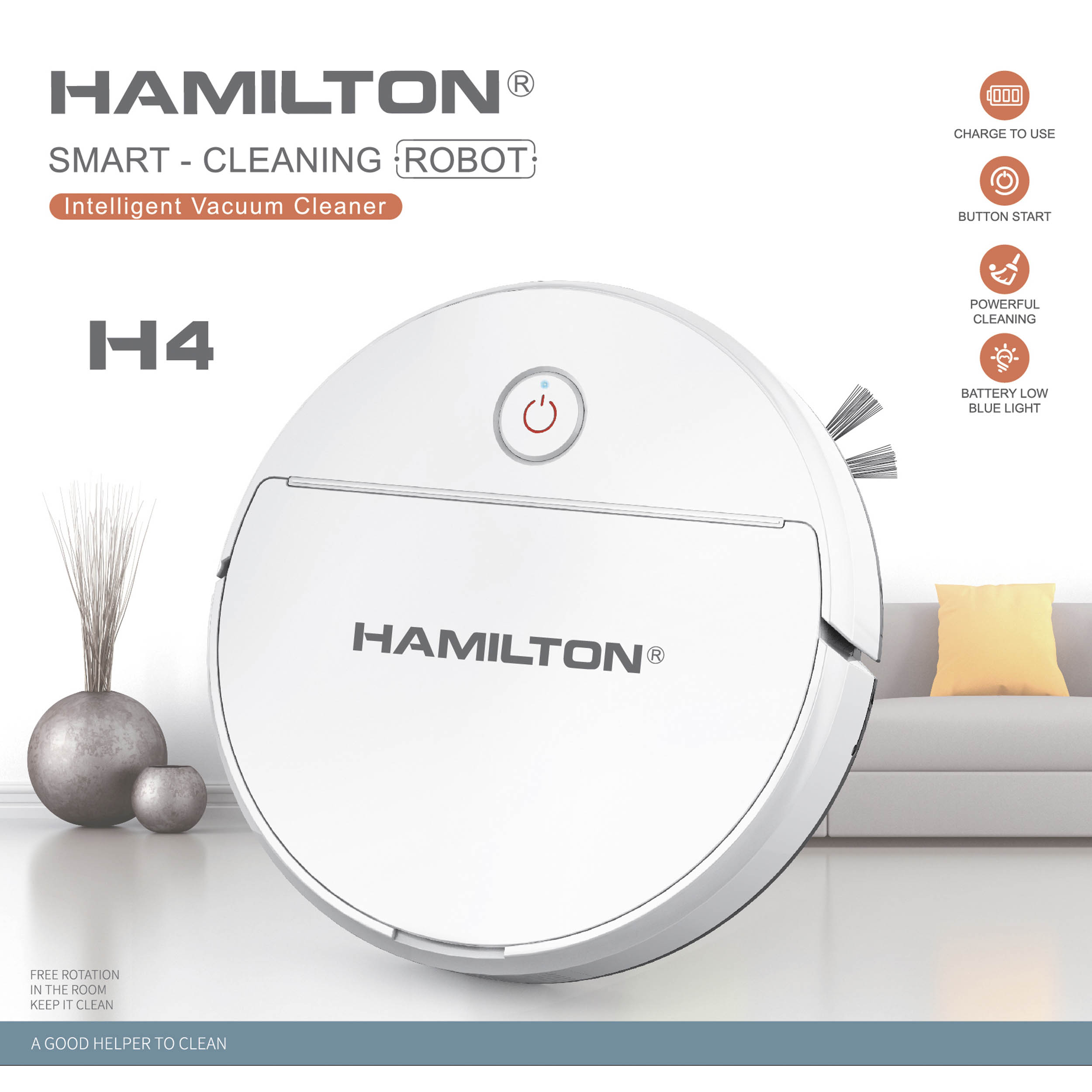 Hamilton Smart Cleaning Robot H4